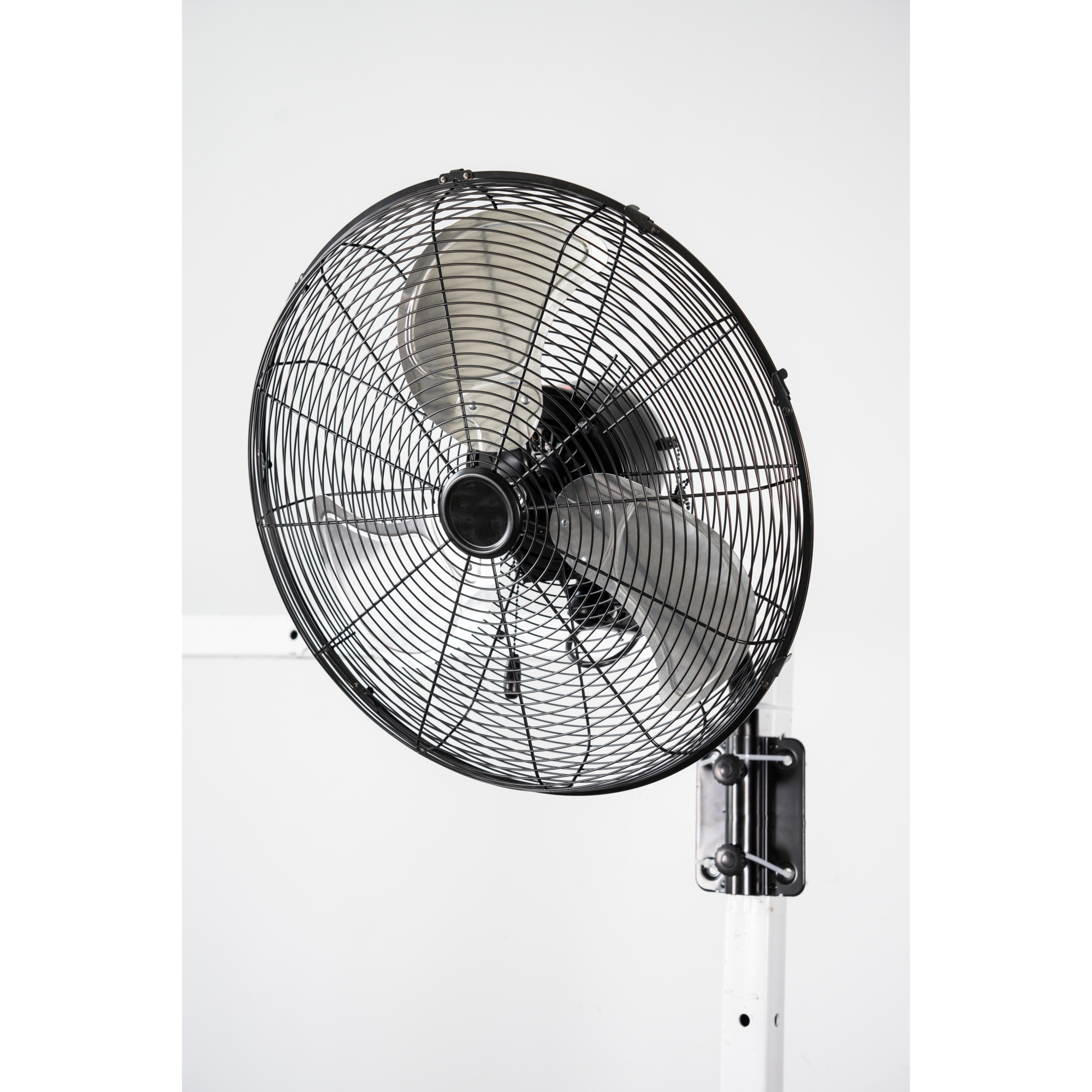 Strongway Oscillating Wall-Mount Fan, 20in., 3400 CFM, 3 Speeds, Adjustable Tilt, High-Velocity Airflow, All-Metal Construction, Quiet Operation, Garage, Shop, Warehouse